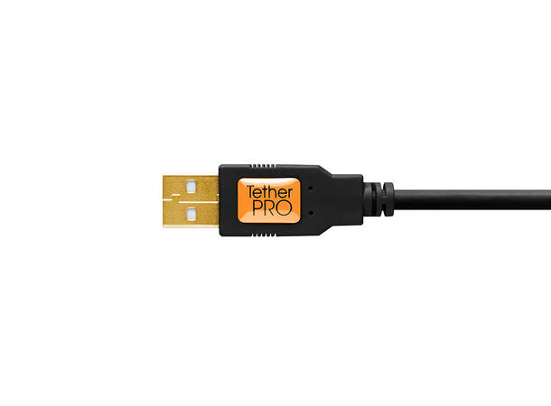 TetherPro USB 2.0 Male to Micro-B 5-pin Black 4.6m 